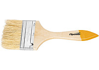 кисть плоская slimline 3" (75 мм),  натуральная щетина, деревянная ручка// sparta, купить metabo, купить husqvarna, купить bosch, купить makita, купить hitachi, купить hikoki, купить oregon, купить stihl
