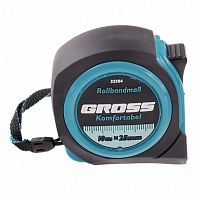 рулетка komfortabel, 10 м х 25 мм, обрезиненный корпус// gross, купить metabo, купить husqvarna, купить bosch, купить makita, купить hitachi, купить hikoki, купить oregon, купить stihl