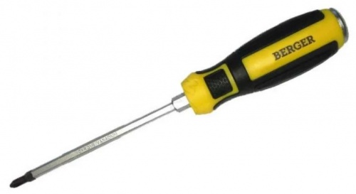 отвертка крестовая ударная с шестигранником ph1x100 мм berger bg1037, купить metabo, купить husqvarna, купить bosch, купить makita, купить hitachi, купить hikoki, купить oregon, купить stihl