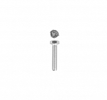 болт гост 7798-70, m10 x 120 мм, 5 кг, кл. пр. 5.8, оцинкованный, зубр, купить metabo, купить husqvarna, купить bosch, купить makita, купить hitachi, купить hikoki, купить oregon, купить stihl