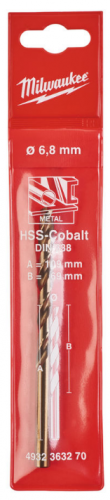 сверло по металлу hss-co 6,8мм (1шт), купить metabo, купить husqvarna, купить bosch, купить makita, купить hitachi, купить hikoki, купить oregon, купить stihl