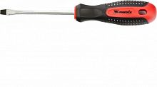 отвертка fusion, sl6,0 х 100 мм, crv, 3-х компонентная рукоятка "anti slip"// matrix, купить metabo, купить husqvarna, купить bosch, купить makita, купить hitachi, купить hikoki, купить oregon, купить stihl