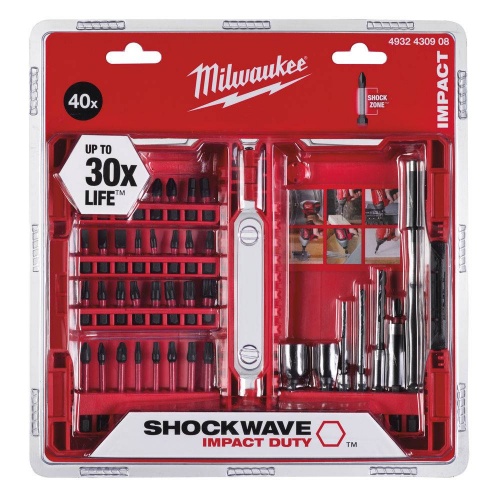 Набор бит Milwaukee SHOCKWAVE 40шт — купить в интернет-магазине amurinstrument.ru с доставкой по #WF_CITY_DAT# | Каталог с характеристиками и ценами набор бит milwaukee shockwave 40шт, купить metabo, купить husqvarna, купить bosch, купить makita, купить hitachi, купить hikoki, купить oregon, купить stihl