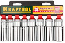 набор kraftool "expert qualitat" торцовые головки "super lock", 1/2", 16-27мм, 8 предметов, купить metabo, купить husqvarna, купить bosch, купить makita, купить hitachi, купить hikoki, купить oregon, купить stihl