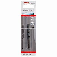 спиральное сверло   pointtec 3.2mm 2шт, купить metabo, купить husqvarna, купить bosch, купить makita, купить hitachi, купить hikoki, купить oregon, купить stihl
