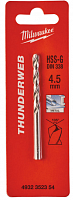 сверло по металлу thunderweb hss-g 4.5x80 (1шт), купить metabo, купить husqvarna, купить bosch, купить makita, купить hitachi, купить hikoki, купить oregon, купить stihl